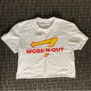 Work-n-Out Flex Living crop top